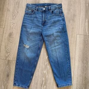 Zara kids distressed mom jeans  – Youth 13/14 (164)